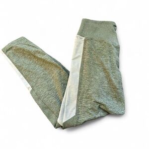 PINK Victoria's Secret Kids Leggings in Olive and White